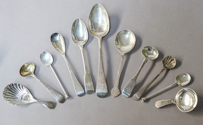 Lot 223 - A Collection of Assorted Silver Flatware,...