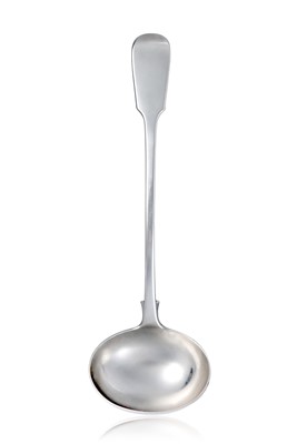 Lot 2044 - A Victorian Silver Soup-Ladle