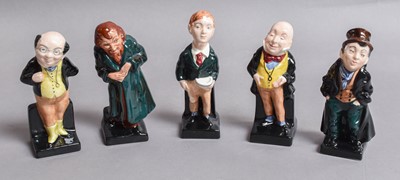 Lot 146 - Five Royal Doulton Figures, Artful Dodger,...