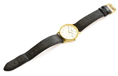 Lot 246 - A Gentleman's Plated Centre Seconds Wristwatch,...