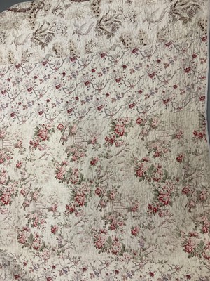 Lot 2190 - Circa 1890 English North Country Strippy Quilt,...