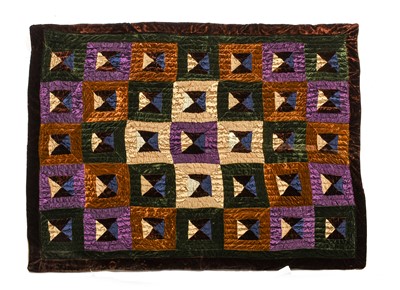 Lot 2118 - Late 19th Century Patchwork Quilt in the Bow...