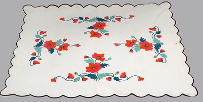 Lot 2174 - Circa 1935 Canadian White Cotton Quilt...