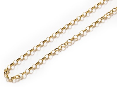 Lot 36 - A 9 Carat Gold Chain, length 47.5cm