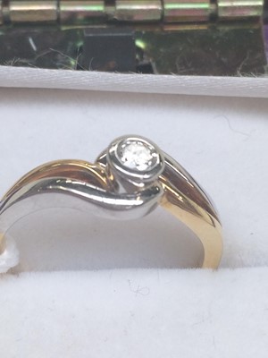 Lot 41 - An 18 Carat Gold Diamond Solitaire Ring,...