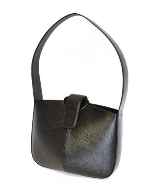 Lot 5061 - Louis Vuitton Black Epi Leather Shoulder Bag...