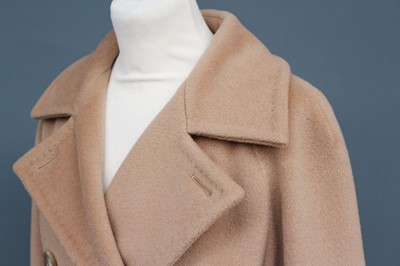 Lot 2126 - Maxmara Camel Wool and Cashmere Double...