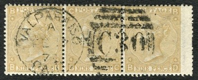 Lot 56 - Great Britain used in Chile