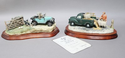 Lot 253a - Border Fine Arts Vehicle Models, comprising...