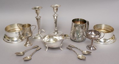 Lot 178 - A Collection of Assorted Silver and Silver...