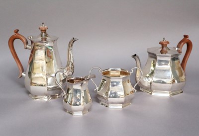 Lot 206 - An Elizabeth II Silver Silver Tea-Service, by...