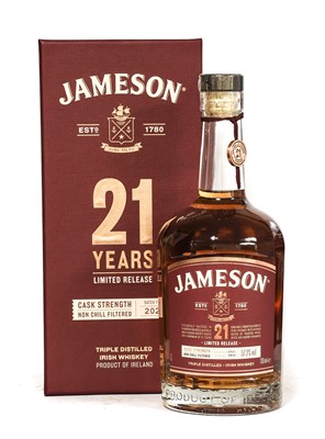 Lot 5324 - Jameson 21 Year Old Limited Release Cask...