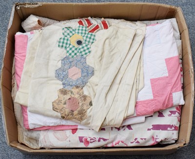 Lot 314 - Assorted Late 19th/20th Century Bed Covers and...