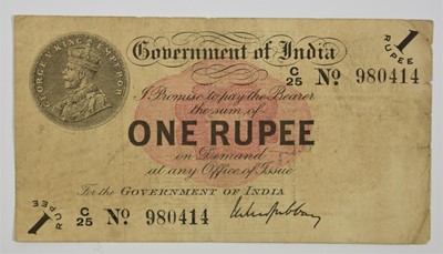 Lot 476 - ♦9 x British and Republic of India, One Rupee...