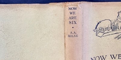 Lot 2018 - Milne (A. A.). Now We Are Six. Methuen, 1927,...