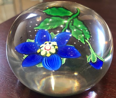Lot 18 - A Clichy Paperweight, circa 1850, worked with...