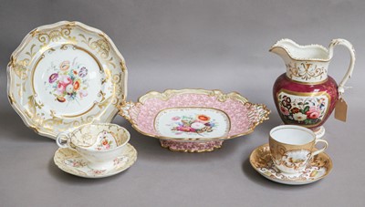 Lot 353 - A Collection of Regency and Later Porcelain,...