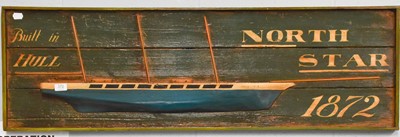 Lot 372 - A Reproduction Painted Half Block Model, North...