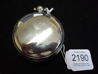 Lot 2190 - A Fine and Early Silver Chronometer Deck Watch,...