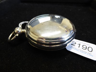 Lot 2190 - A Fine and Early Silver Chronometer Deck Watch,...