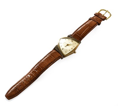 Lot 4 - An Electric "Pacer" Case Hamilton Wristwatch