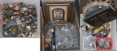 Lot 368 - A Collection of 18th Century and Later Pewter...