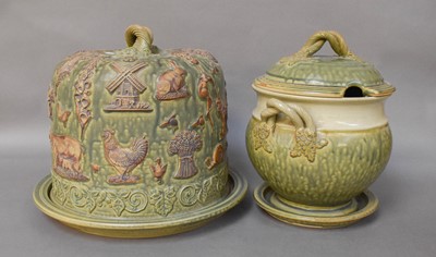 Lot 284 - Martin Homer Studio Pottery Tureen Cover and...