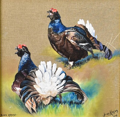 Lot 1058 - Jo Van Kampen (b.1968) "Black Grouse" Signed,...