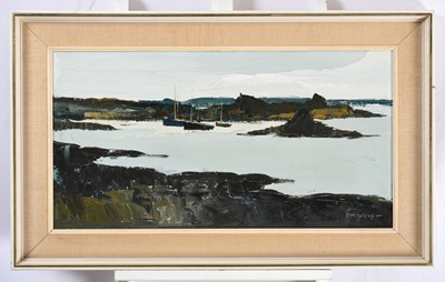 Lot 57 - Donald McIntyre RCA (1923-2009) "The Anchorage"...