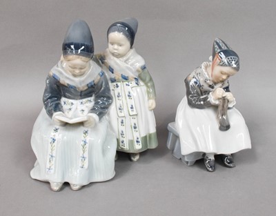 Lot 266 - Royal Copenhagen, figure group model No. 1395,...