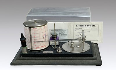 Lot 326 - A Negretti & Zambra Barograph, R/40694,...