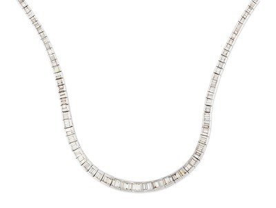 Lot 2328 - A Diamond Necklace