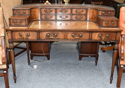 Lot 1150 - A Mahogany Carlton House Style Desk, early...