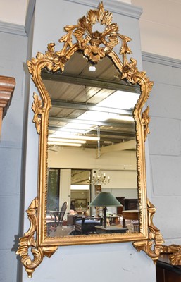 Lot 1190 - A Reproduction Gilt Framed Chippendale Style...