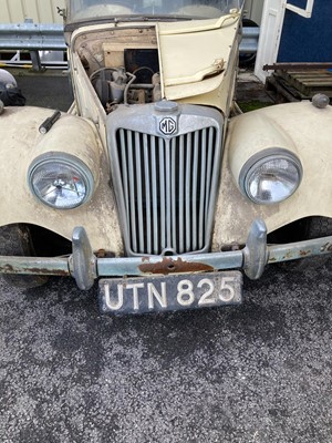 Lot 185 - 1954 MG TF Registration number: UTN 825 Date...