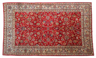 Lot 172 - Kashan Carpet Central Iran circa 1960 The...