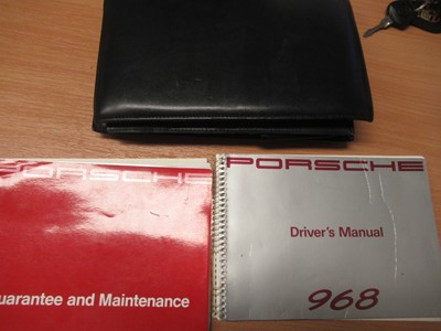 Lot 193 - 1993 Porsche 968 Coupe Registration number:...