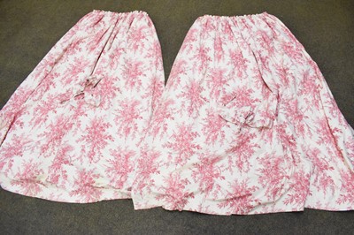 Lot 1351 - A Pair of Blanket-lined Curtains with matching...