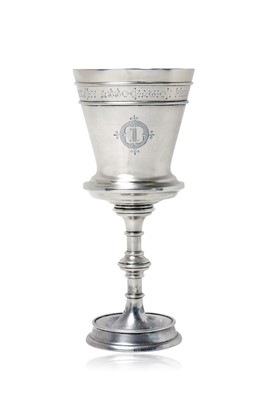 Lot 2119 - A Victorian Silver Goblet