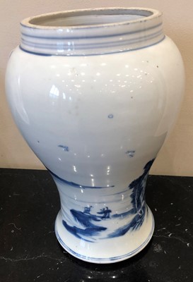 Lot 294 - A Chinese Porcelain Vase, in Kangxi style,...
