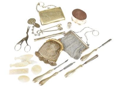Lot 2054 - Circa 1900 and Later Baby Items comprising a...