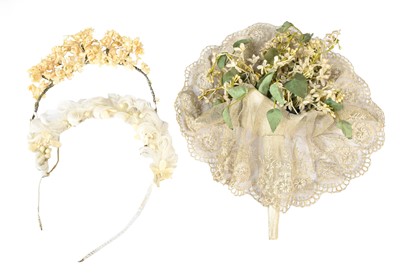 Lot 2055 - 19th Century and Later Wedding Accessories,...