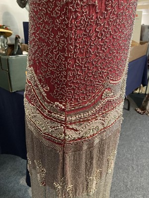 Lot 2032 - Circa 1920s French Drop Waist Dress on a...