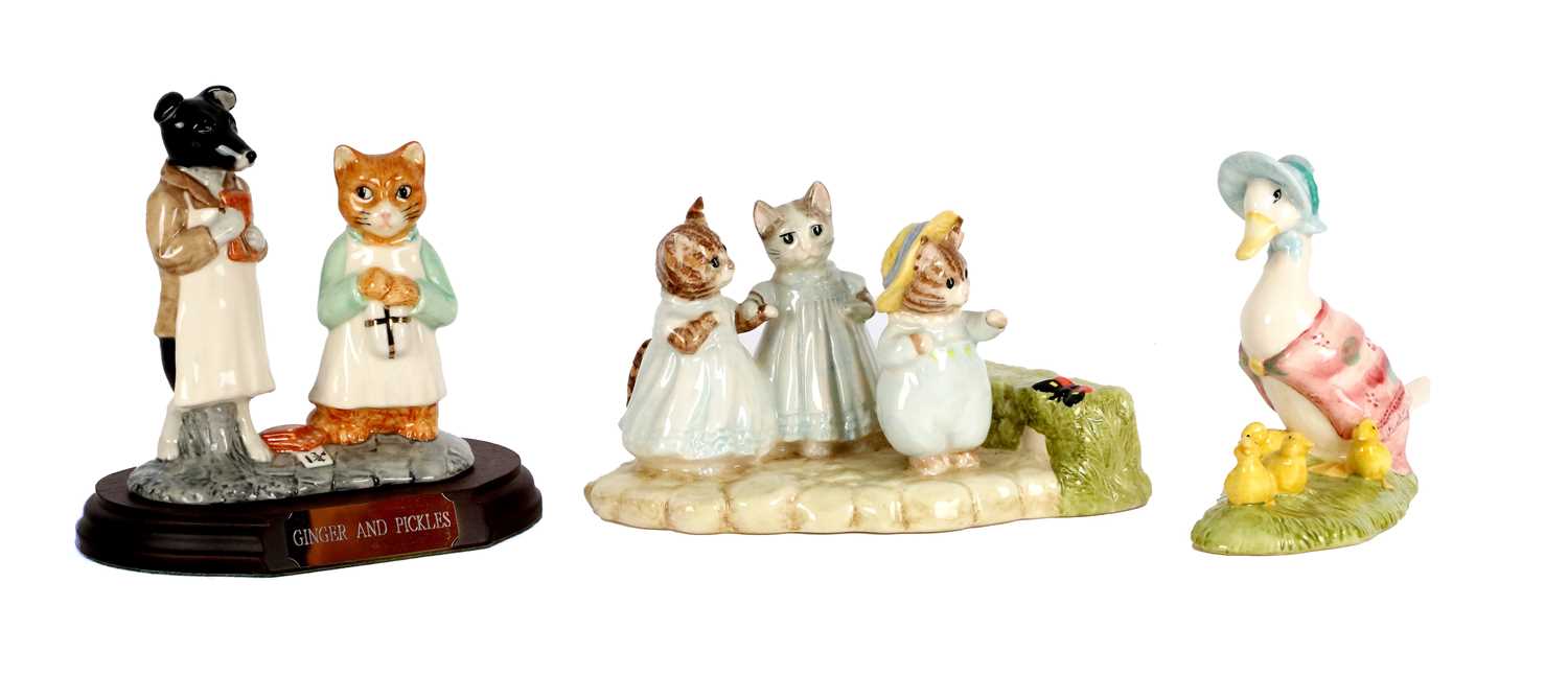 Lot 1131 - Beswick Beatrix Potter Tableaus