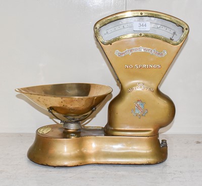 Lot 344 - A set of W & T Avery shop scales, ''The...