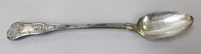 Lot 98 - A George IV Silver Basting-Spoon, by William...