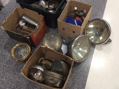 Lot 119 - ~ Five Boxes of Assorted Car Spares, to...