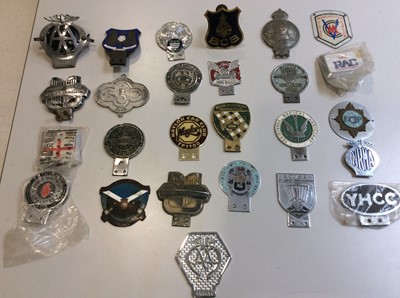 Lot 84 - ~ Twenty-Six Assorted Car Badges, to include:...