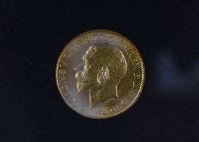 Lot 349 - George V, Sovereign 1914, obv. bare head left,...