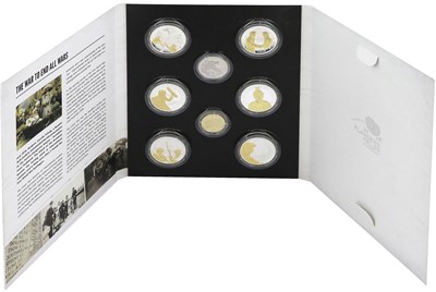 Lot 552 - 'In Flanders Fields' 8-Coin Proof Set,...